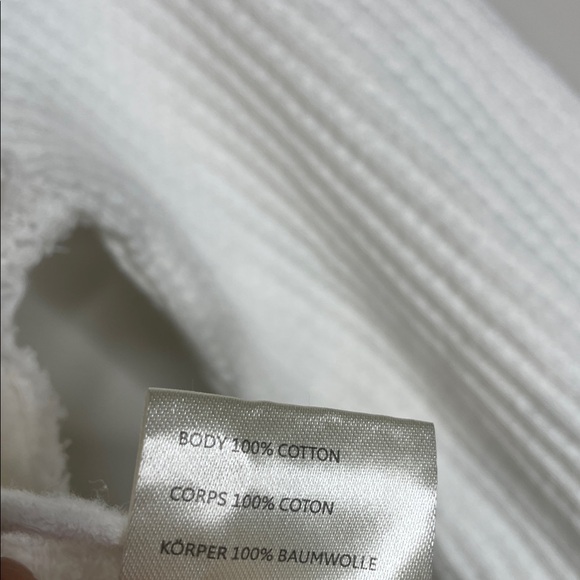 Free People | Women’s White Roll With It Long Sleeve Thermal Top Size XS NWT - Picture 6 of 7